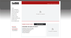 Desktop Screenshot of newagesecuritysystems.com