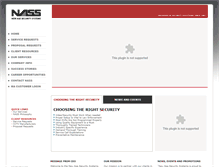 Tablet Screenshot of newagesecuritysystems.com